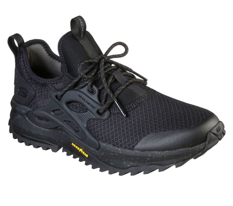 Skechers Bionic Trail - Mens Running Shoes Black [AU-IJ2163]